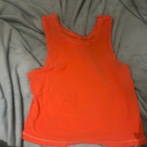 Free people orange tank